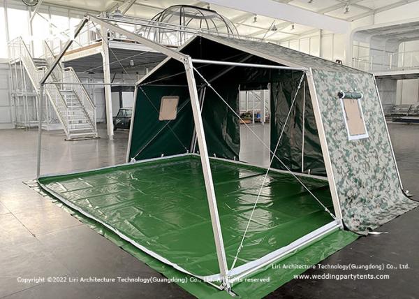 2m Outdoor Event Tents Camouflage Military Field Stationing Aluminum Warehouse Folding Tent