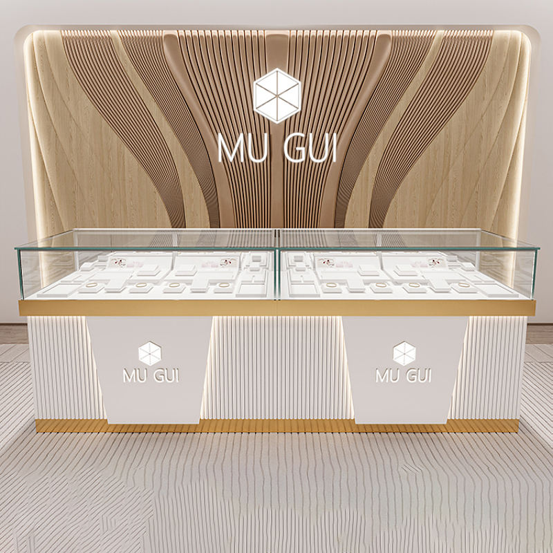 Modern Luxury Jewelry Display Cases: Stylish Glass Display Cases Designed Specifically for High-end Jewelry Retailers
