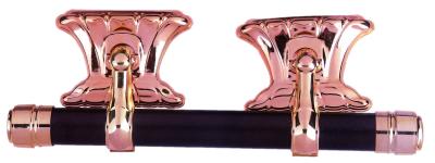 Light Weight Casket Handle Hardware , Coffin Ornaments Swing Bar Antique Brass