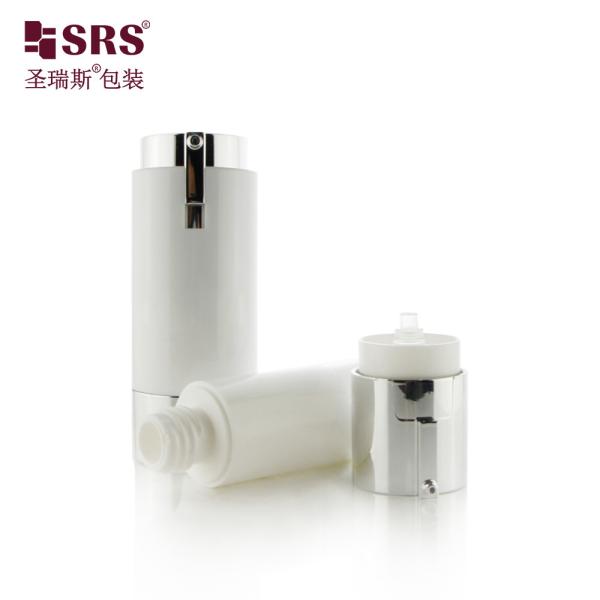 30 ml 50 ml Loção Cosmética Vazia Sério de Personalização Bottle de Bomba sem Ar Substituivel 15 ml