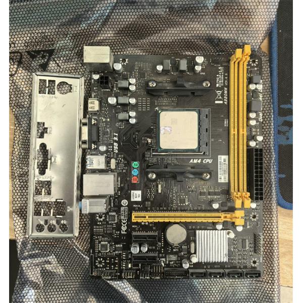 DDR4 64G SATA3*4 USB3.1 M-ATX Desktop A320 Motherboard for Biostar AM4 Customized A320MH