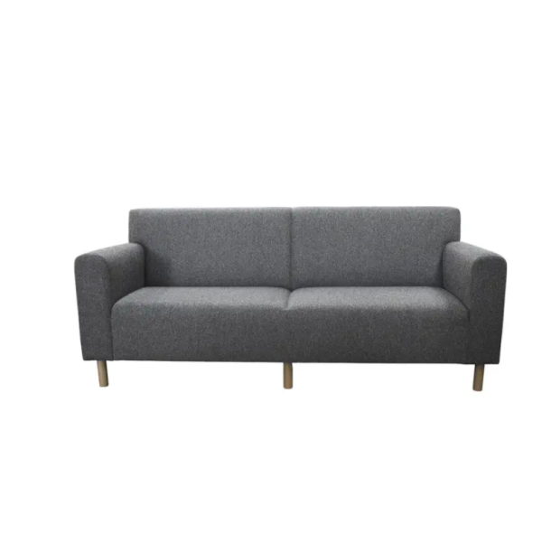 Modern 2 Seater Fabric Sofa, Commercial Grade Hotel Lobby Sofa for Public Area, Hospitality Furniture