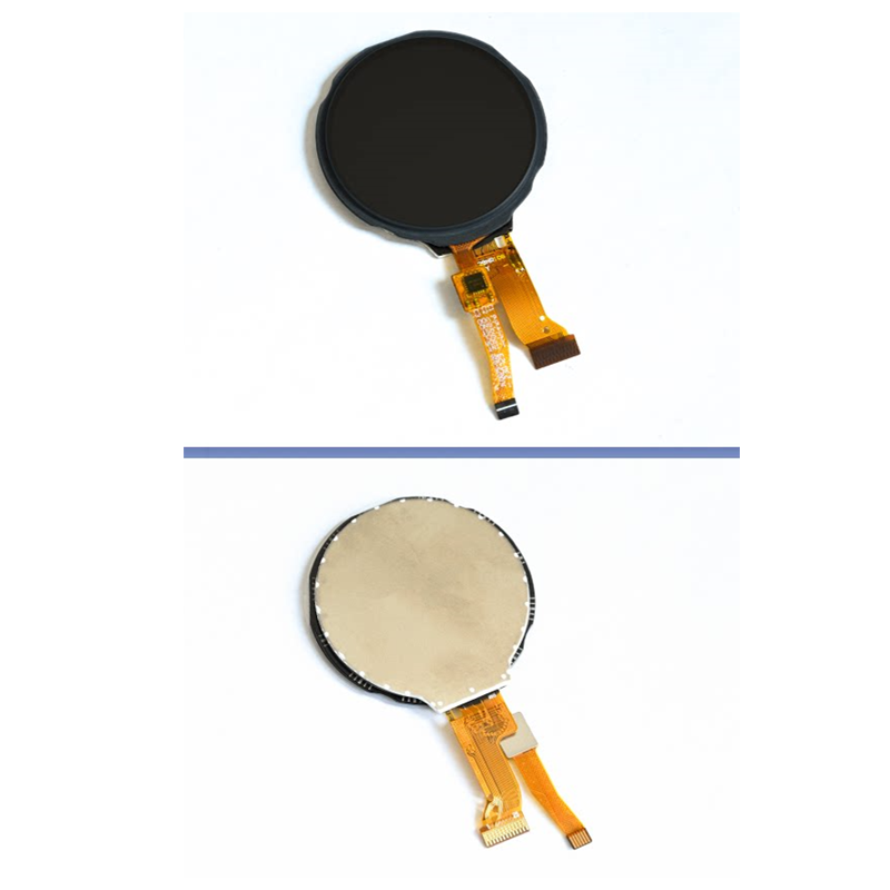 1.28 inches, equipped with GC9A01, circular TFT high-definition capacitive touch screen, display module