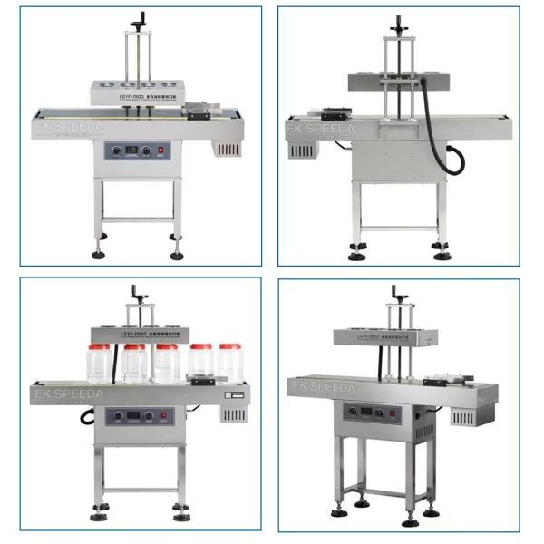 Aluminum Cap Box Film Oil Electromagnetic Induction Aluminum Foil Lid Sealing Machine
