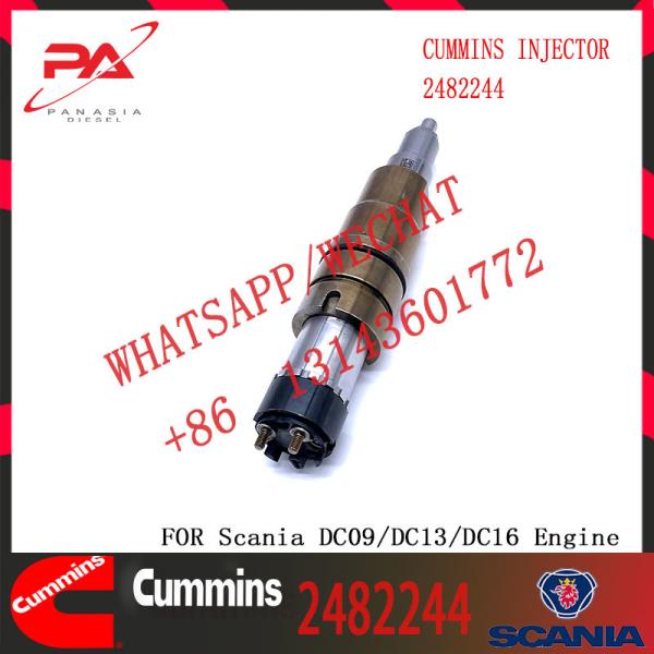 2488244 New Recon Diesel Fuel Injector DC09 DC13 for 0574380 2482244 1948565 2029622 2086663 2057401 2031836 2488244