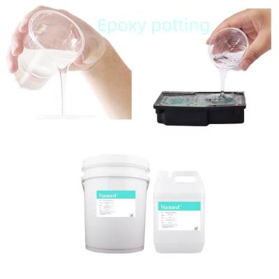 ODM 3:1 Clear Resin Epoxy Potting Compound Glue For LED Driver 2 Parts