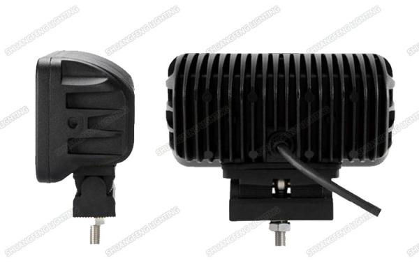 40w 4D Lens LED Spot Work Light , 6000K Jeep Boat SUV LED Vehicle Work Light
