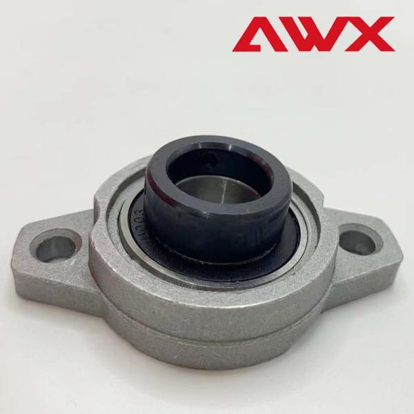 Pillow Block Bearing Zinc Alloy UFL Series GCR15 UFL005 UFL006 Insert Bearing With Grease Lubrication
