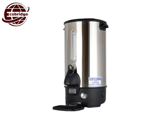 Stainless Steel Electric Coffee Urn Multi Function DIA235*H470 OEM Accepted