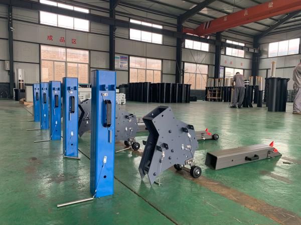 Barreira de veículo modular MVB 44kg adaptável e fácil de montar para maior segurança
