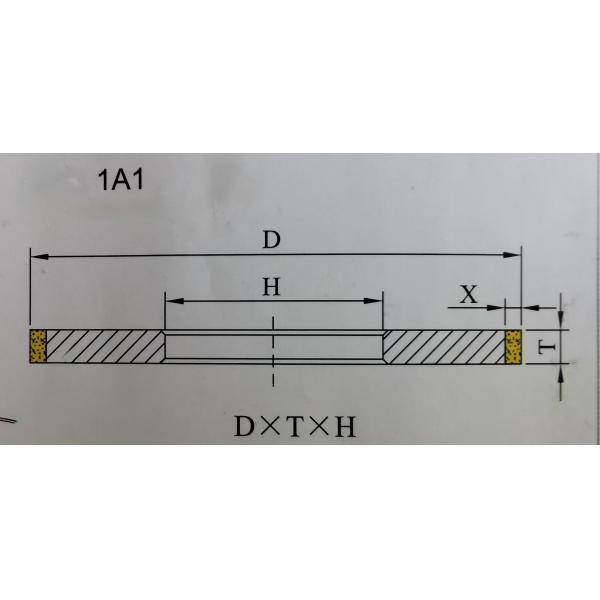 8 Inch Electroplated Diamond Grinding Wheel For Wood Turner High Processing Efficiency