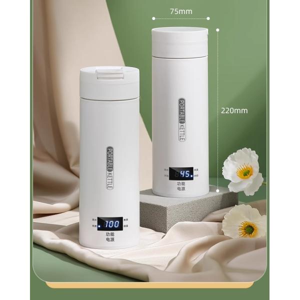 Portable Intelligent Electrical Thermal Insulation Travel Water Cup Thermal Mug