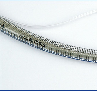 CE PVC Disposable Reinforced Medical Endotracheal Tube With Guide Wire Independent Device