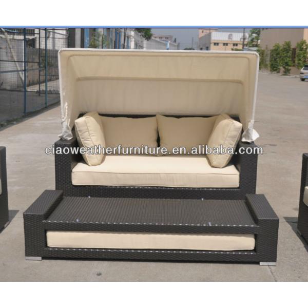 Y correo de embalaje de diseño moderno jardín Rattan Vicker al aire libre patio colgante silla de oscilación para el exterior