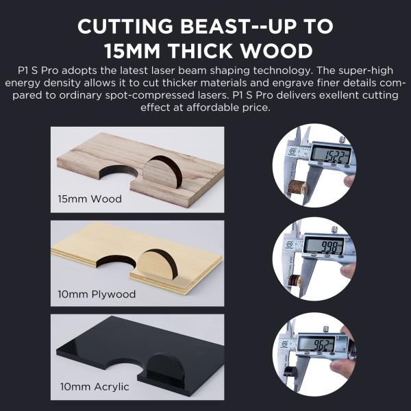 Leather Acrylic Desktop Laser Engraving Machine 6W FCC Certified Diode Laser Engraver