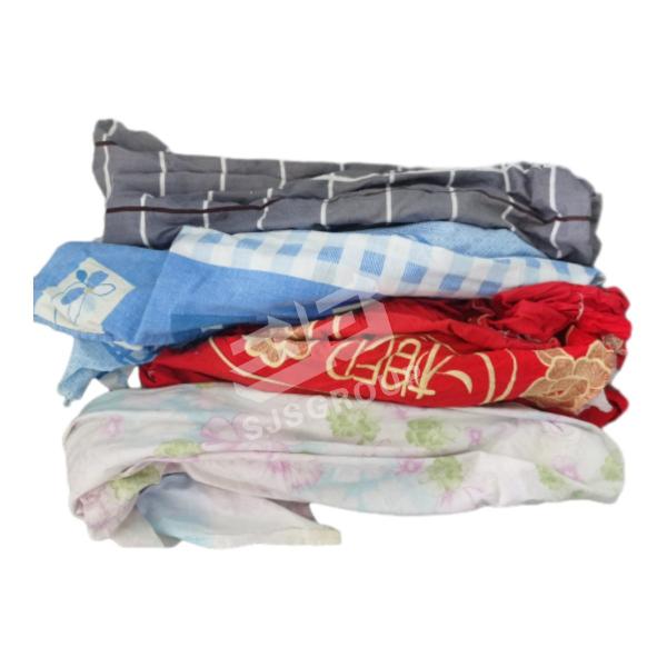 IMPA NO 232910 Industriels Wiping Rags Used Rags Cotton Cutting used bedsheet mixed color rags