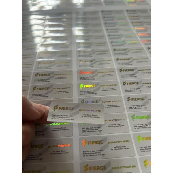 CJC1295 With DAC 2ml 3ml Peptide Vial Labels , PAPER/PET/PVC Pharmacy Vial Labels
