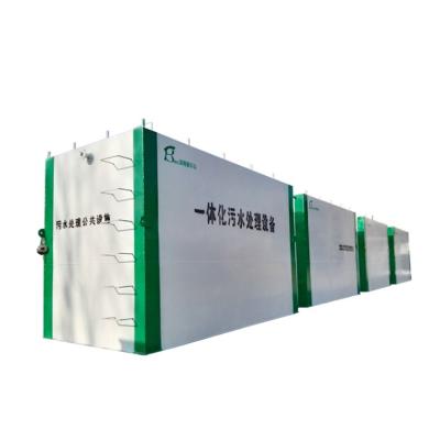 24 Hours Automatic Running Wastewater Treatment Plant With MBR Technology for Car Wash