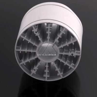 Dissipador de calor cilíndrico do perfil da fábrica, conservação de energia redonda da extrusão do dissipador de calor