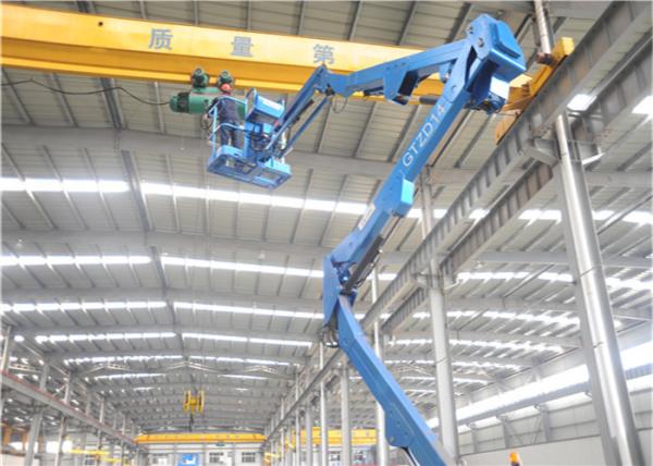 Intelligent Control Articulating Man Lift Wide Applicable 6 Wind Class Anti Corrosive