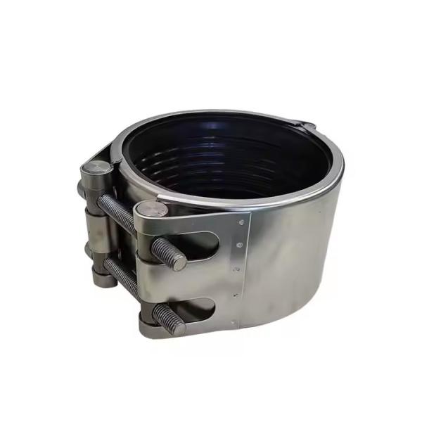 Stainless Steel Metal Pipe Repair Clamp For HDPE Pipes