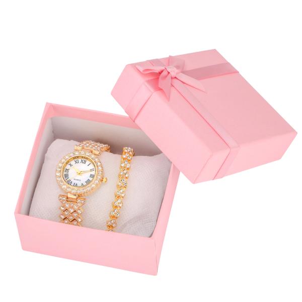 100g Women Quartz Wrist Watch , OEM Diamond Bracelet Watch For Ladies
