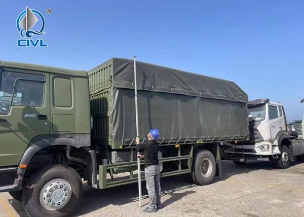 SINOTRUK HOWO Heavy Cargo Trucks 290HP  WD615. 92C engine 4x4 ZZ2167M4327C1