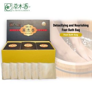 Desintoxicante y excretor de la bolsa de baño para pies Purificar y rejuvenecer Herbal Foot Soak