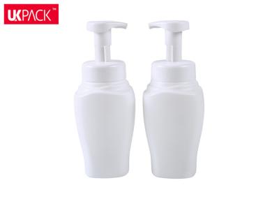 500 ml bouteille de pompe à savon en mousse plastique HDPE en forme spéciale pour gel de douche corporelle