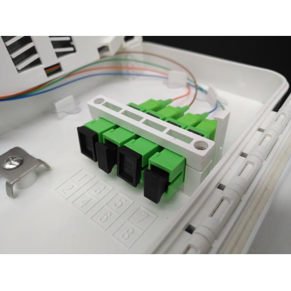 4 держатель стены SC Splitter 1:4 коробки прекращения оптического волокна ядра FTTH на открытом воздухе водоустойчивый