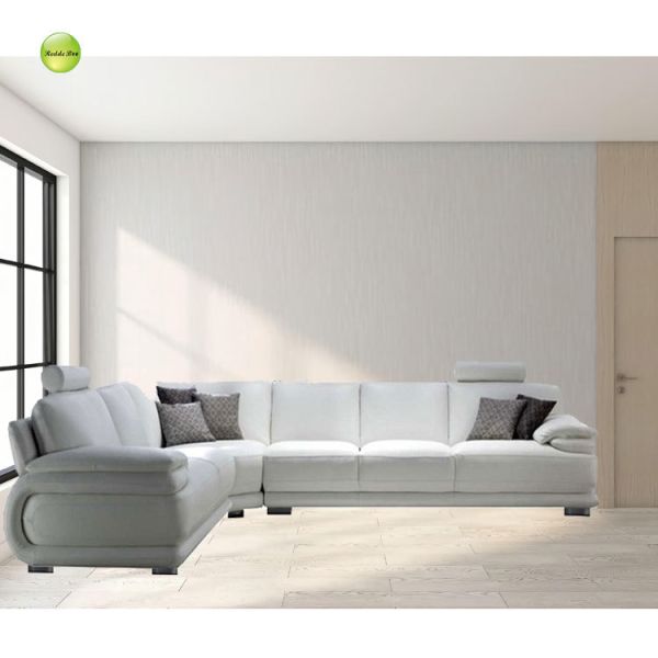 Customize Color L Shaped Sectional Sofa with High-Density Foam and 18 Years Factory Experience