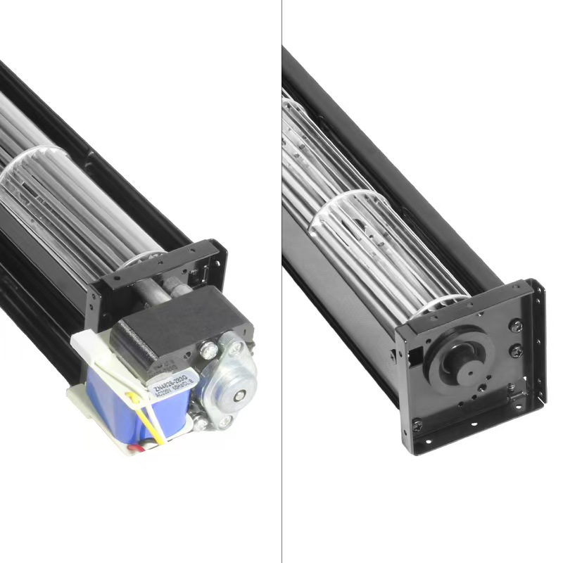 HY-40AC Series High-Volume Silent Cross-Flow Fan 1 Meter Long Strip Aluminum Alloy Blades AC Industrial Use OEM 1 Year Warranty