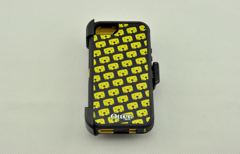 Outterbox For Iphone 5 Hard Shell Case , Multi Gold PC / TPE With 3 Layers