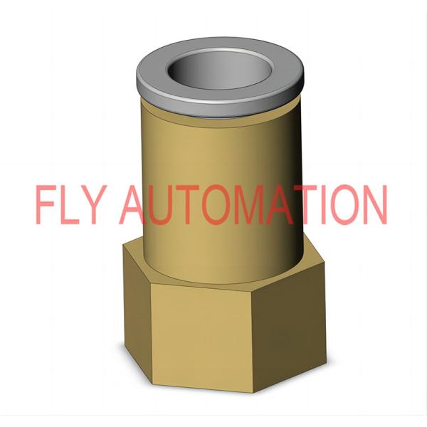 Straight Female Connector Push To Connect Fittings RESIN - KQ2F SERIES (KQ2F08-01A)