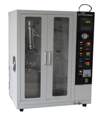 Verificador automático de alta temperatura da destilação de vácuo do óleo pesado de equipamento de testes ASTM da análise do óleo D1160