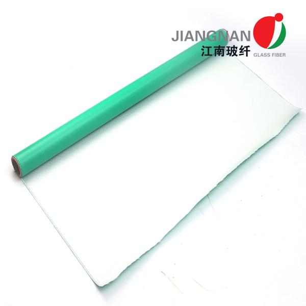 Twill Weave Fireproof Fiberglass Fabric Coated Silicone Curtain