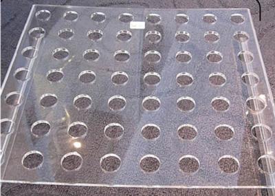 China OEM customized acrylic product fabrication service, cnc laser cutting acrylic sheet block supplier