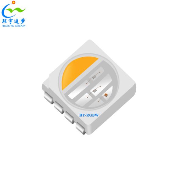 Puce LED SMD 5050 RGBW 4EN1 0,3W pour éclairage de scène