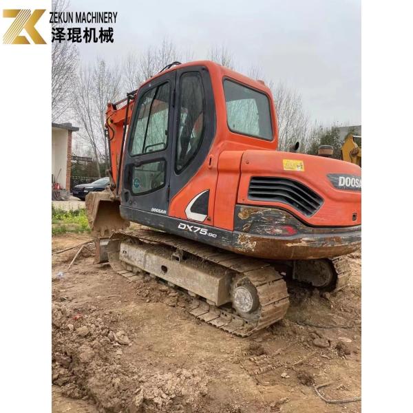 5 toneladas Doosan 55 Excavator DH55 Usado Doosan Excavator 0.175M3 Balde
