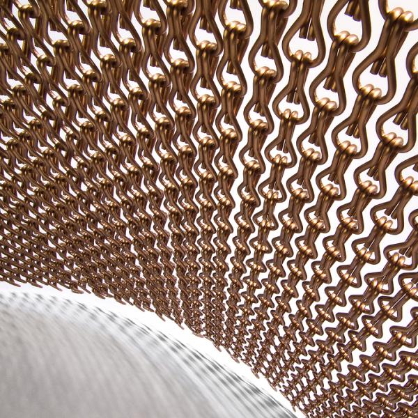 Hot Sale Customized Decorative Brass Woven Wire Mesh Kitchen Wire Mesh Inserts for Cabinet Doors