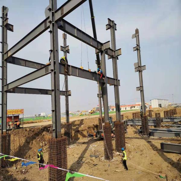 Construction de bâtiments en acier préfabriqués