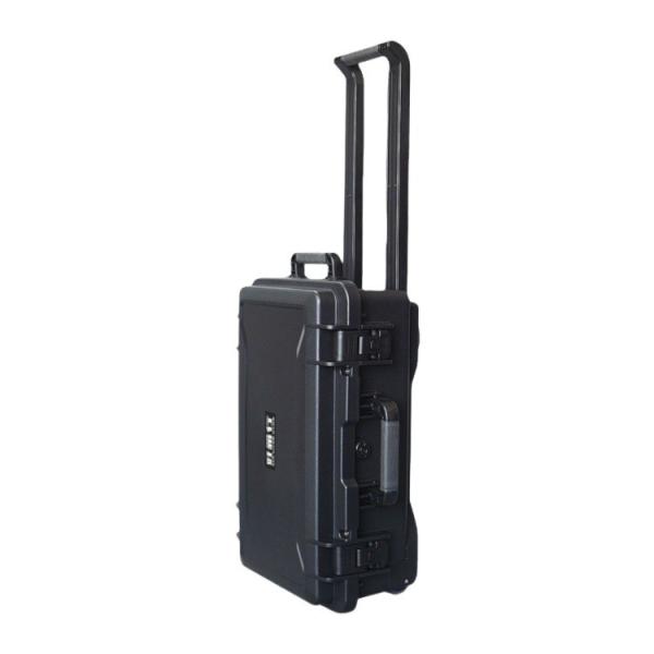 IP67 Waterproof Photographic Gear Storage Case with Pull Rod Wheel and External Size of 560*350*230mm