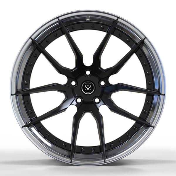Custom 22inch Black+Polished 1-PC Forged Rims for MW X5 G05