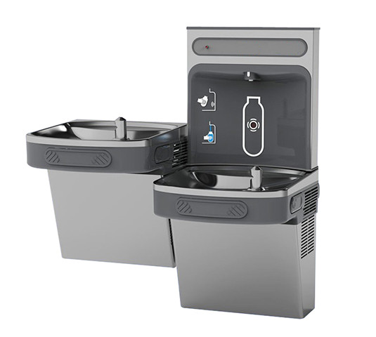 Wall Hung Freestanding Water Dispenser With Water Bottle Filling Station