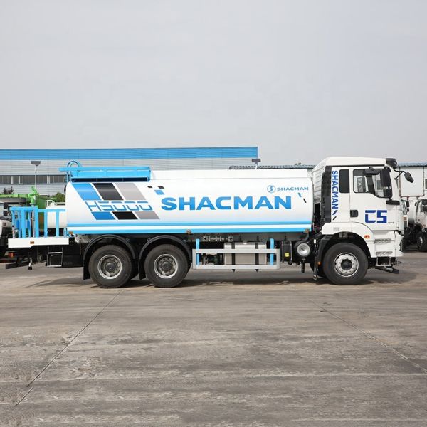 Euro 2 Widely Used SHACMAN H3000 6x4 Water Well Drilling Truck Right Hand Drive 20m3 Large Water Tanker Truck