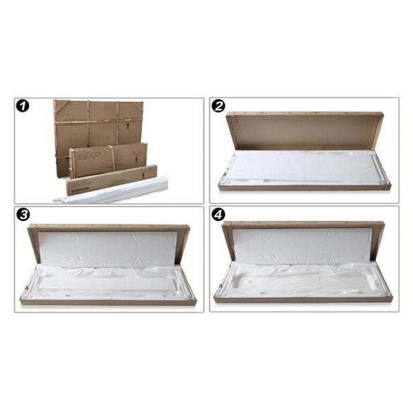 White Painted Six Drawer Dresser / Chest , Hospitality Stand Up Dresser