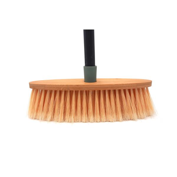 12-дюймовая щетка премиум-класса для бытовой чистки, щетка для уборки из натурального дерева, метла