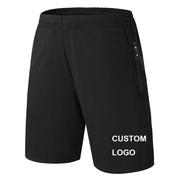 La séance d'entraînement respirable à séchage rapide d'hommes court-circuite des