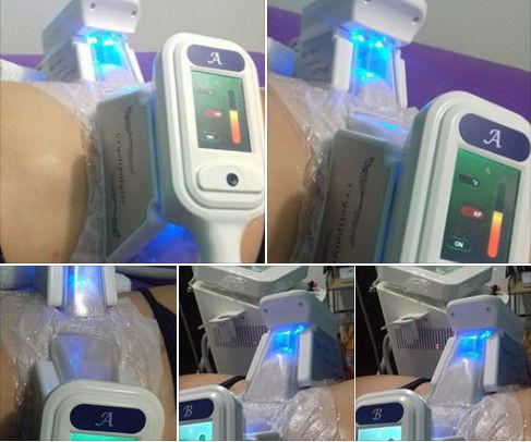 4 handles Coolsculpting body slimming cryolipolysis fat freeze slimming machine with RF cavitation handles