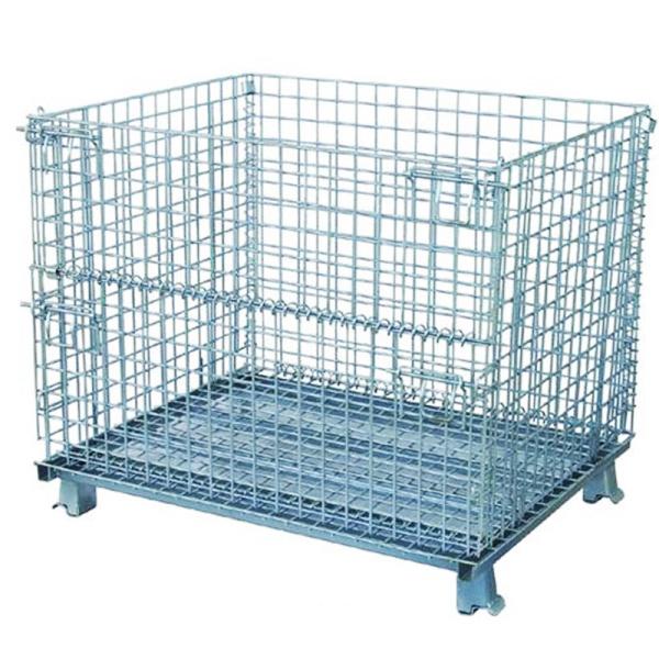 600kg Warehouse Storage Cages With Wheels For Supermarket Odm